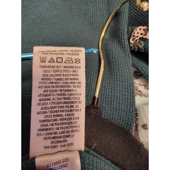 Victorias Secret Pink One piece pajama XS Bling Long Jane Thermal Holla Days - Picture 10 of 10